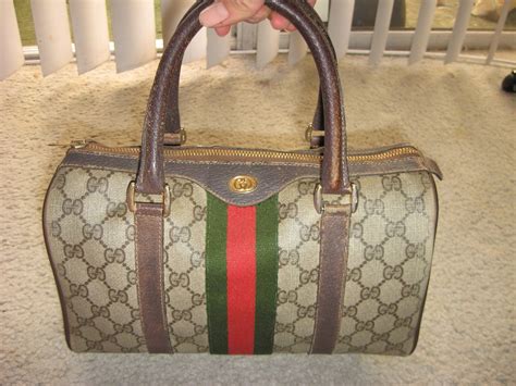 vintage gucci hangbags|authentic vintage Gucci handbag.